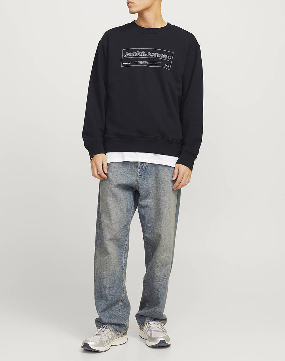 JACK&JONES JCOALPHA SWEAT CREW NECK