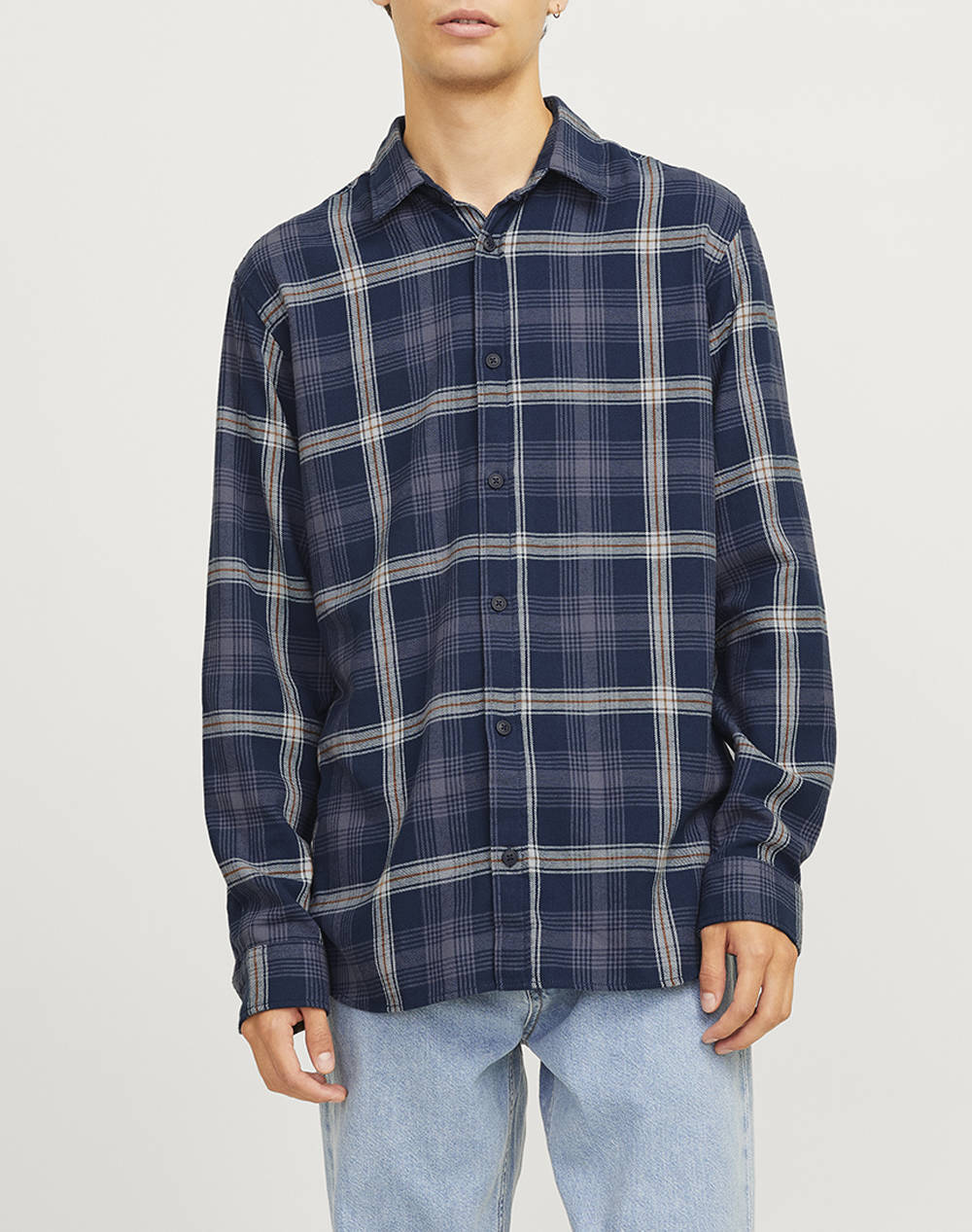 JJ REBEL JREBCHASE CHECK SHIRT LS