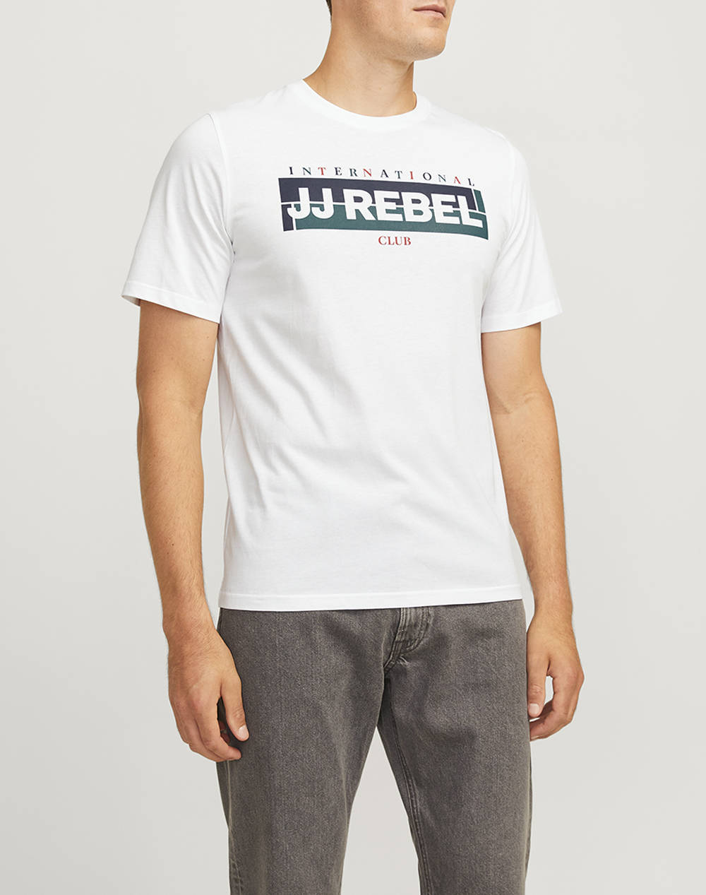 JJ REBEL JREBNATHAN TEE SS CREW NECK