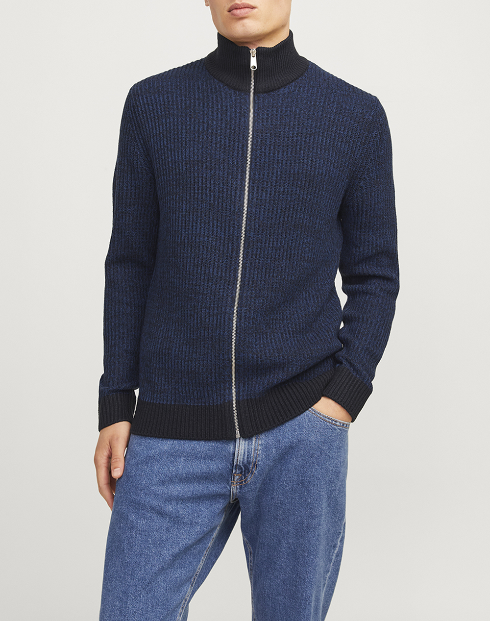 JJREBEL JREBLIAM KNIT FULL ZIP