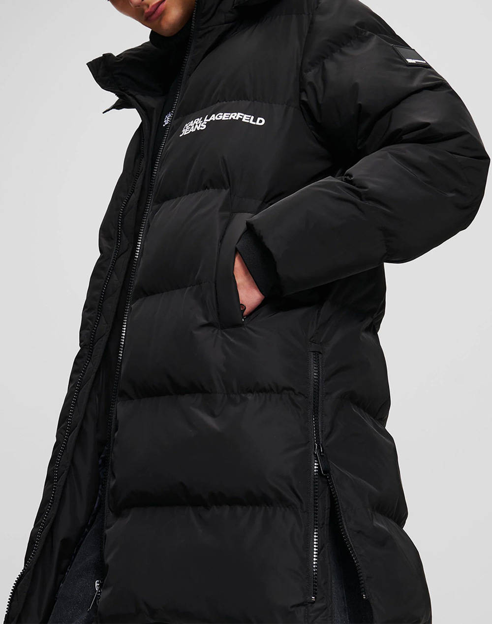 KARL LAGERFELD KLJ REGULAR LONG PUFFER