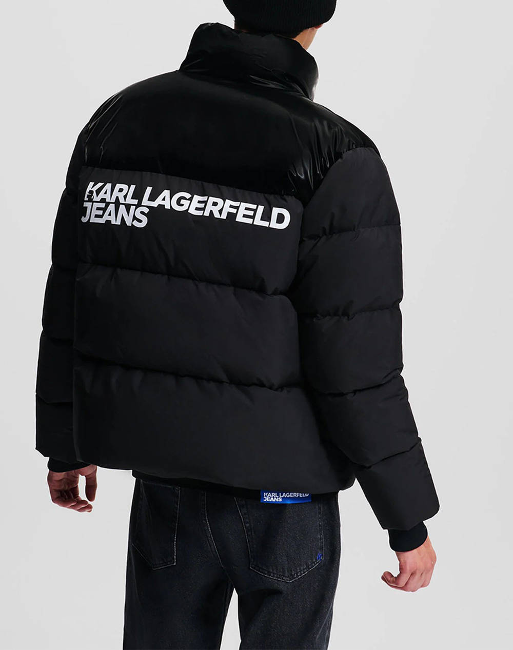 KARL LAGERFELD KLJ MIX MATERIAL PUFFER