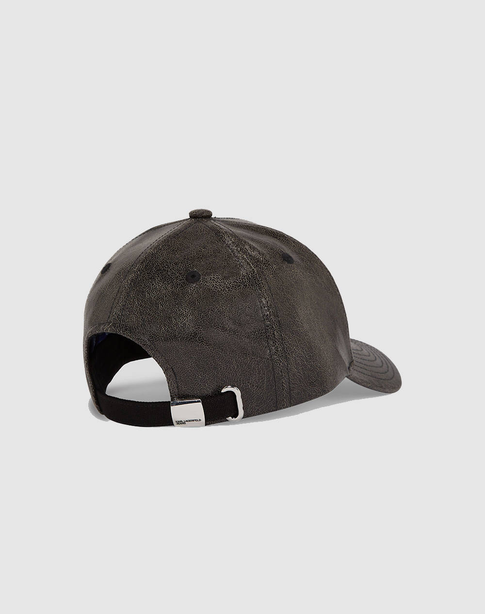 KARL LAGERFELD JEANS CRACKED AOP LOGO CAP