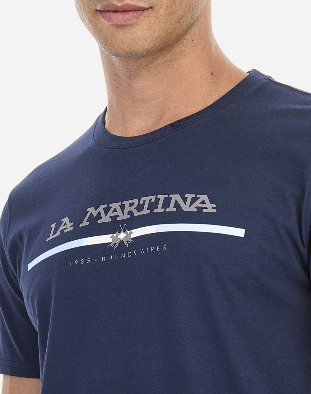 LA MARTINA BLUZA T-SHIRT KM MAN T-SHIRT JERSEY