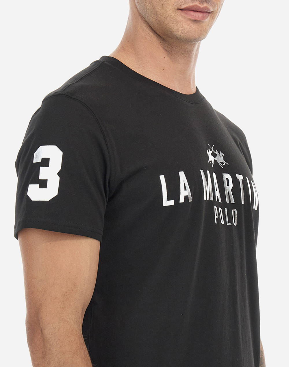 LA MARTINA BLUZA T-SHIRT KM MAN T-SHIRT JERSEY