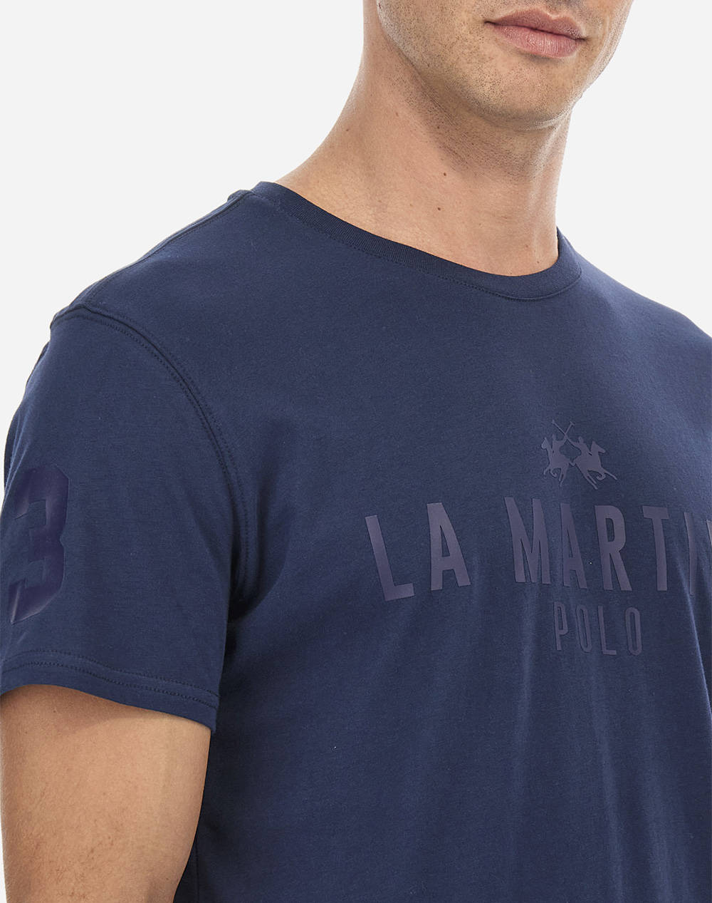 LA MARTINA BLUZA T-SHIRT KM MAN T-SHIRT JERSEY