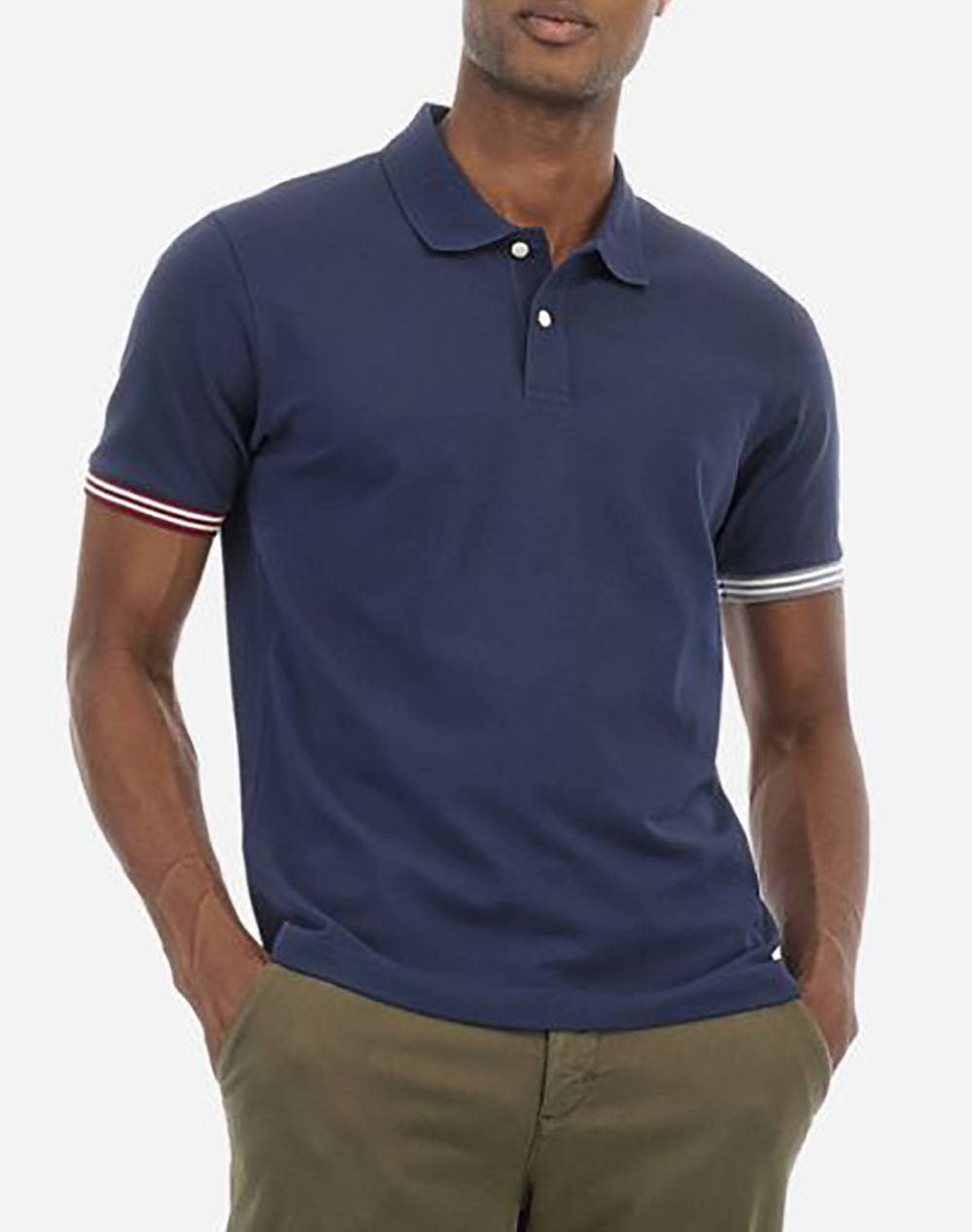 LA MARTINA BLUZA POLO KM MAN POLO BASIC PIQUET STRETCH