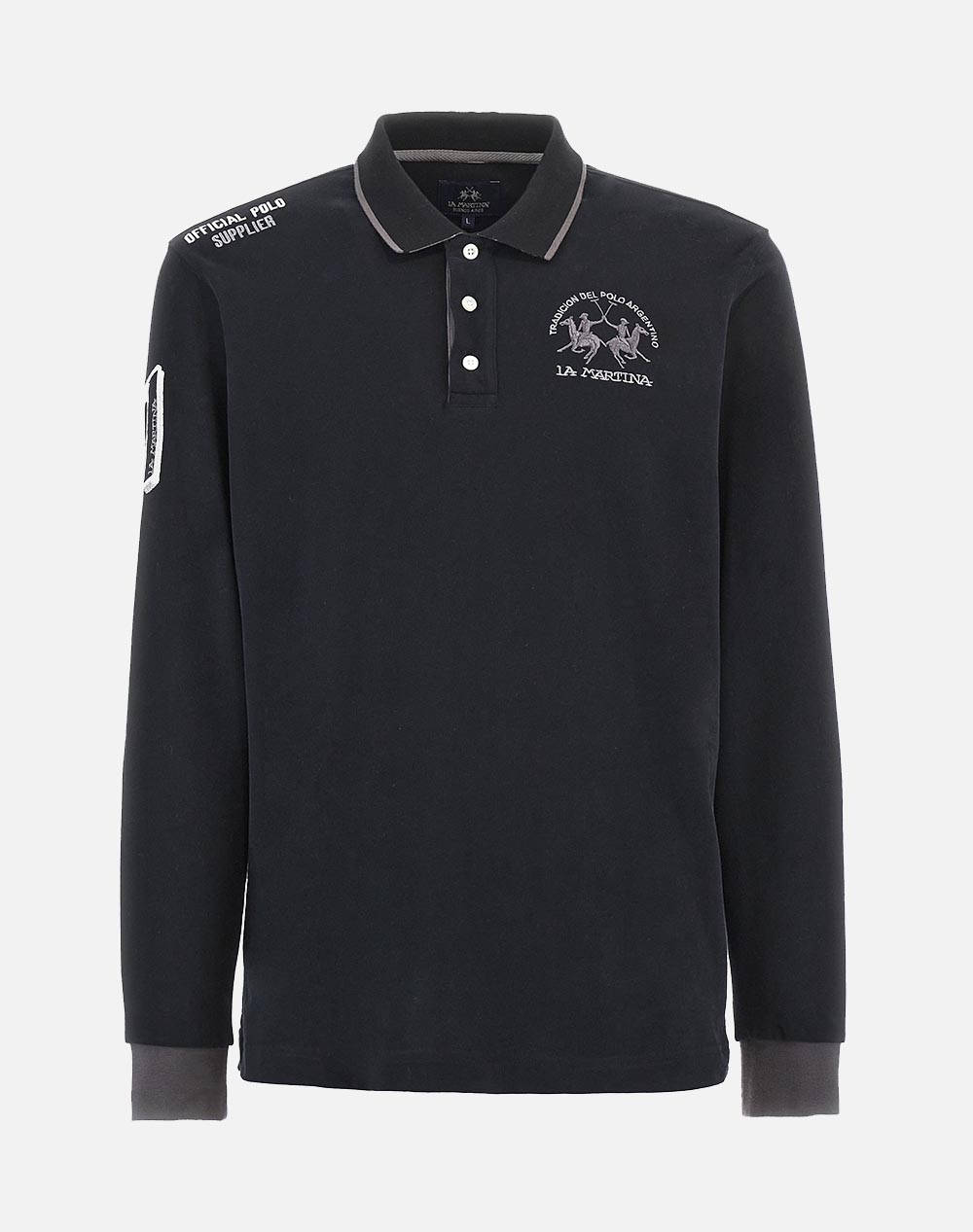 LA MARTINA BLUZA POLO MM MAN POLO SEMI HEAVY JERSEY