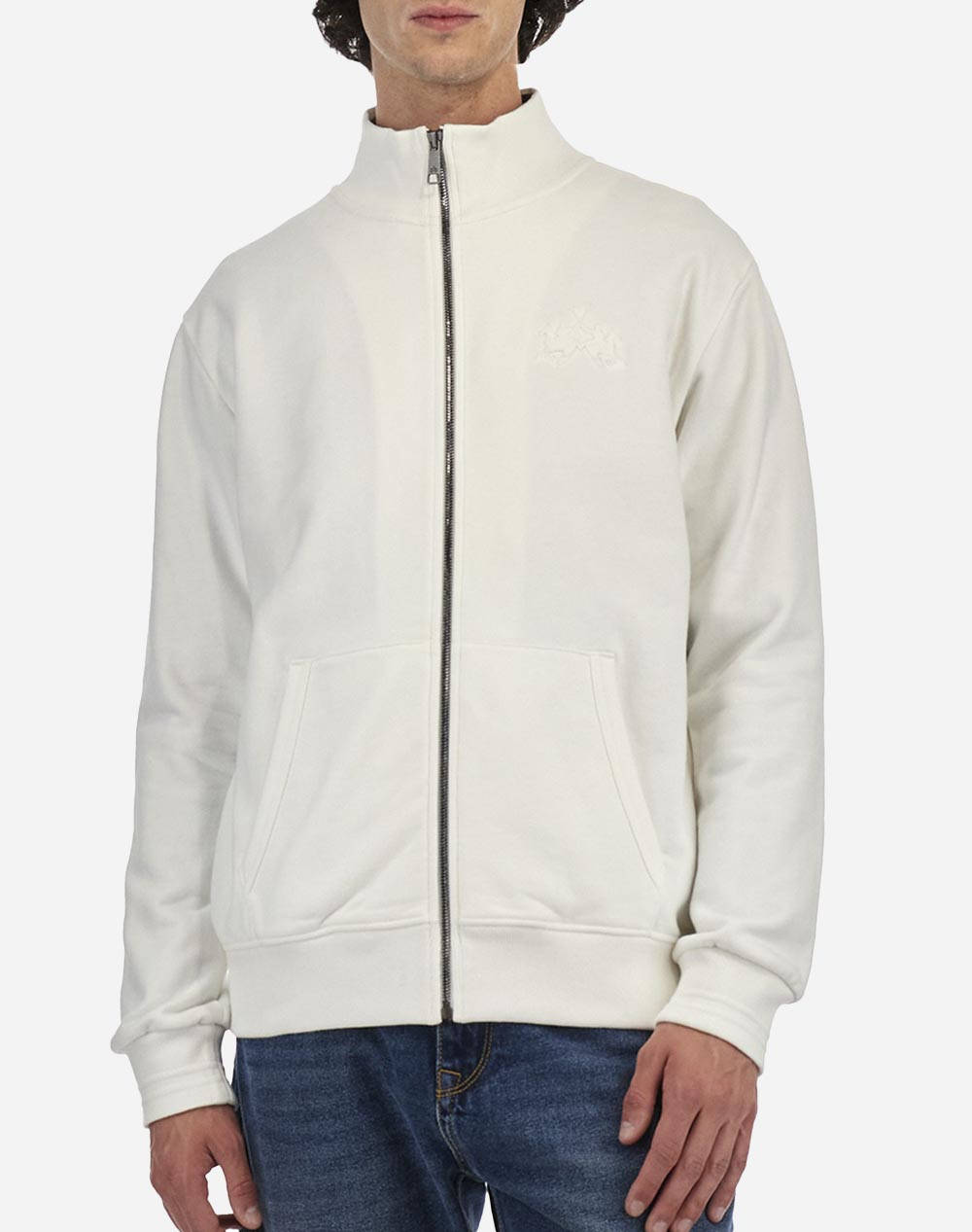 LA MARTINA JACHETA HANORAC MM MAN FULL ZIP SWEATSHIRT BRUSHE