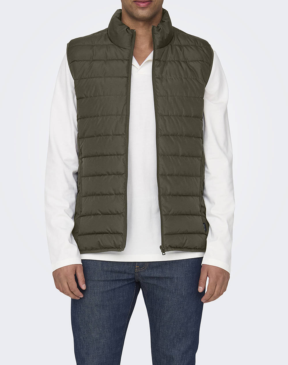 ONLY& SONS ONSBRODY QUILT VEST OTW VD