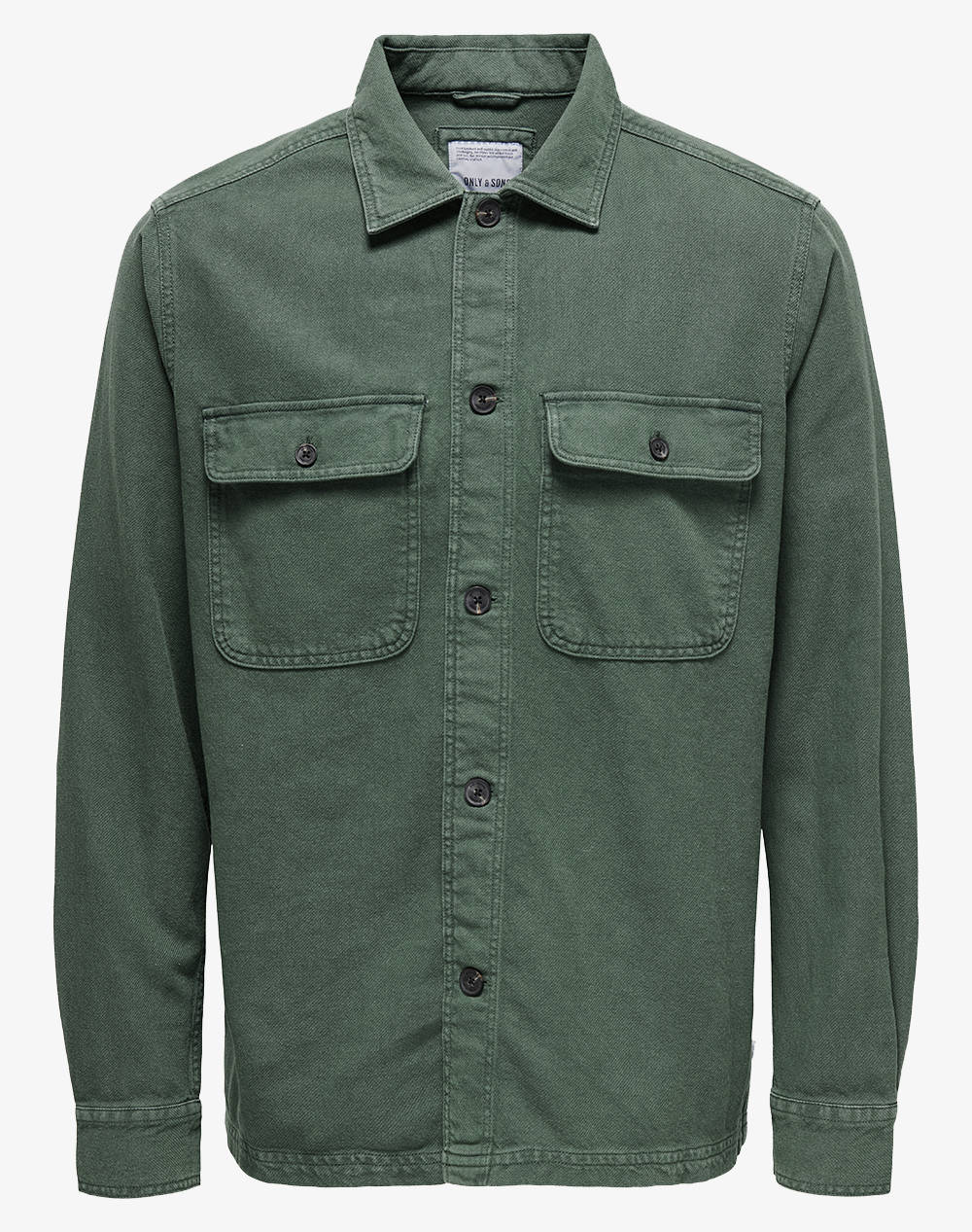 ONLY&SONS ONSOLIVER TWILL OVERDYE OVERSHIRT BF