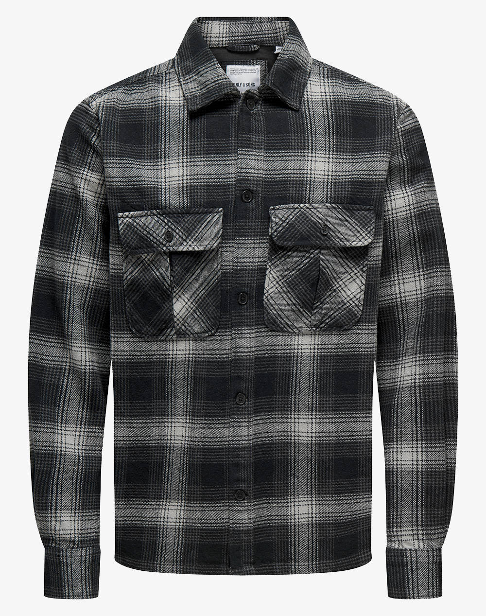 ONLY&SONS ONSCEDRIC LIFE CHECK OVERSHIRT NOOS