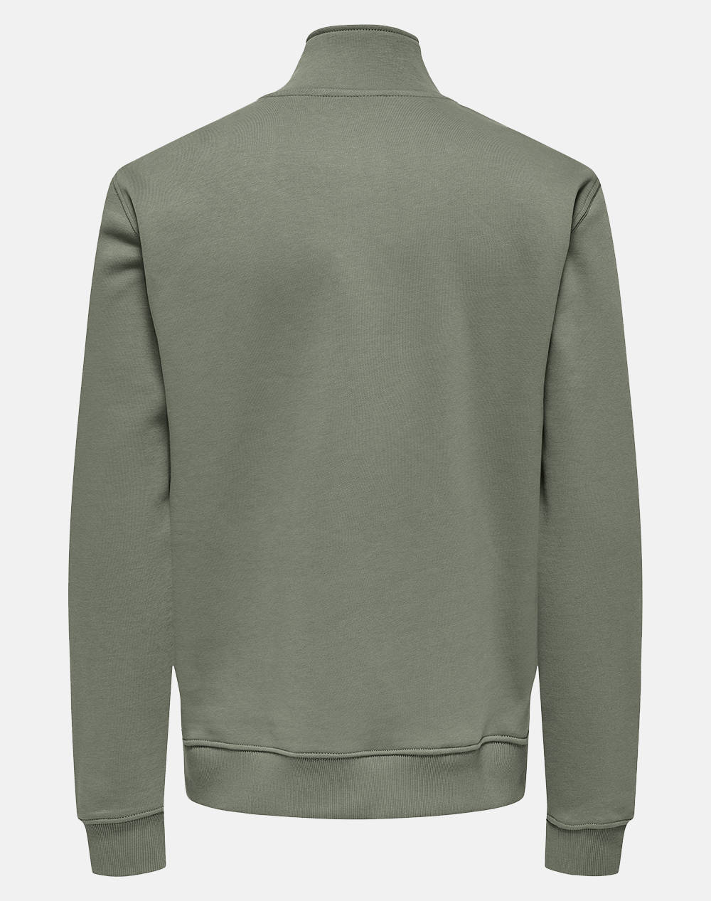 ONLY &SONS ONSCURATED REG HALF ZIP SWEAT NOOS