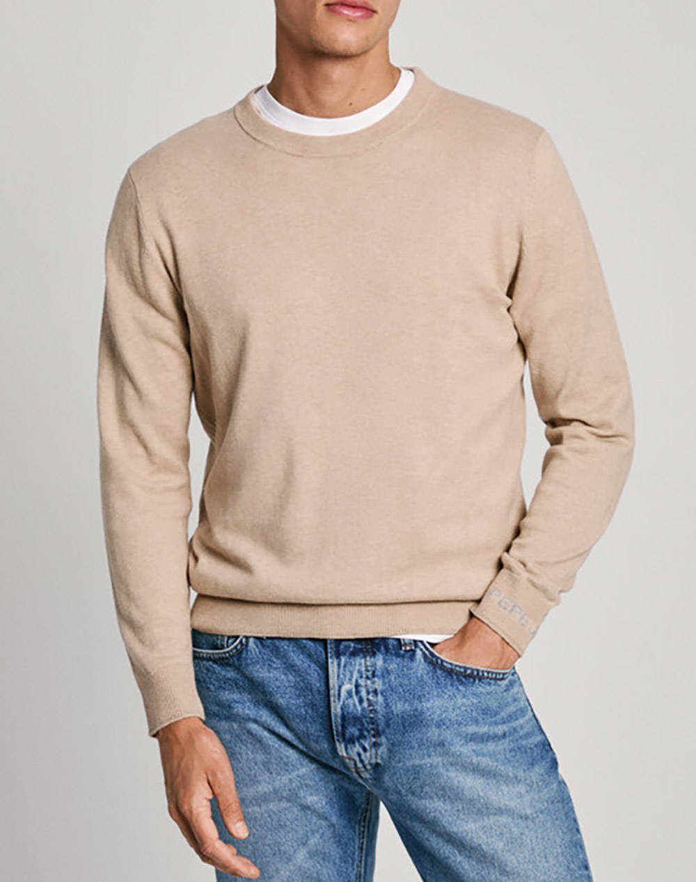 PEPE JEANS DROP 2 NEW ANDRE CREW NECK BLUZA CROSETATA DE BARBATI