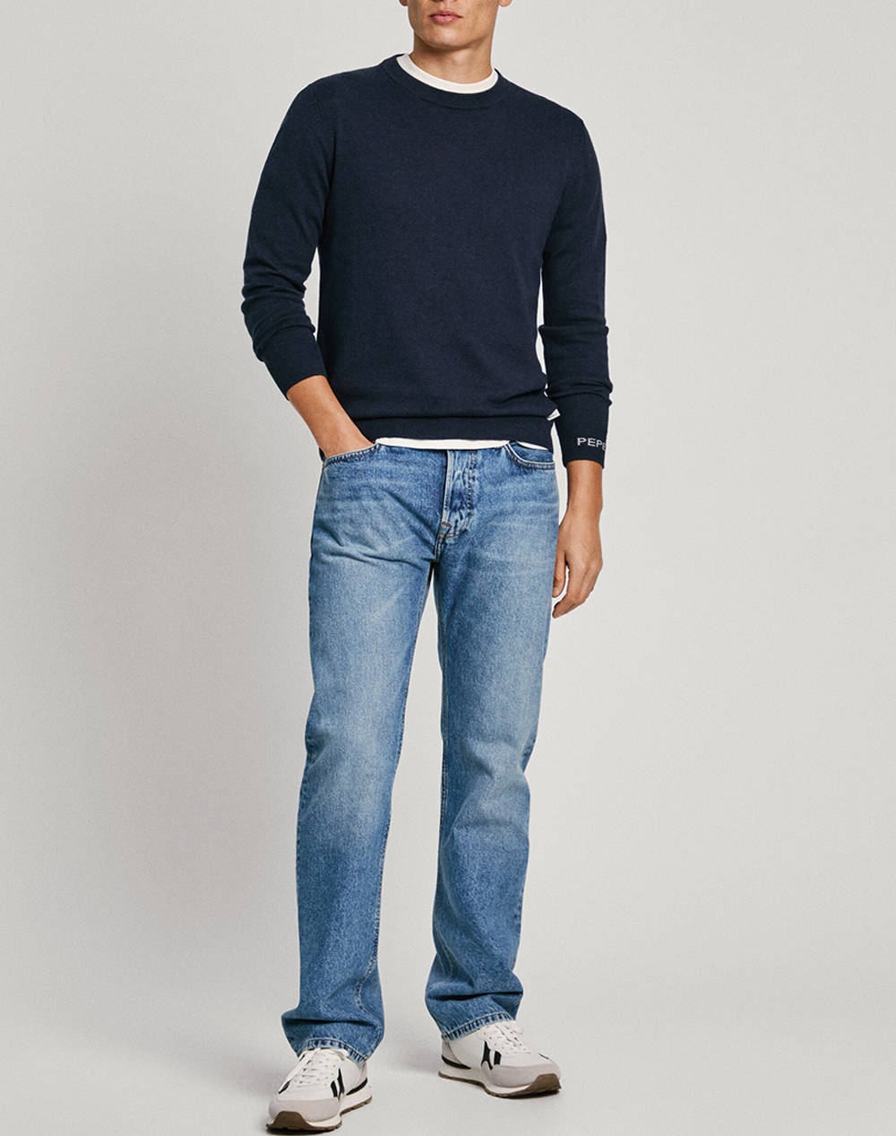 PEPE JEANS DROP 2 NEW ANDRE CREW NECK BLUZA CROSETATA DE BARBATI