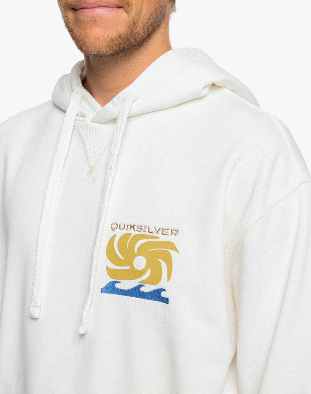 QUIKSILVER NATURAL DYE SCREEN HOODIE HANORAC DE BARBATI