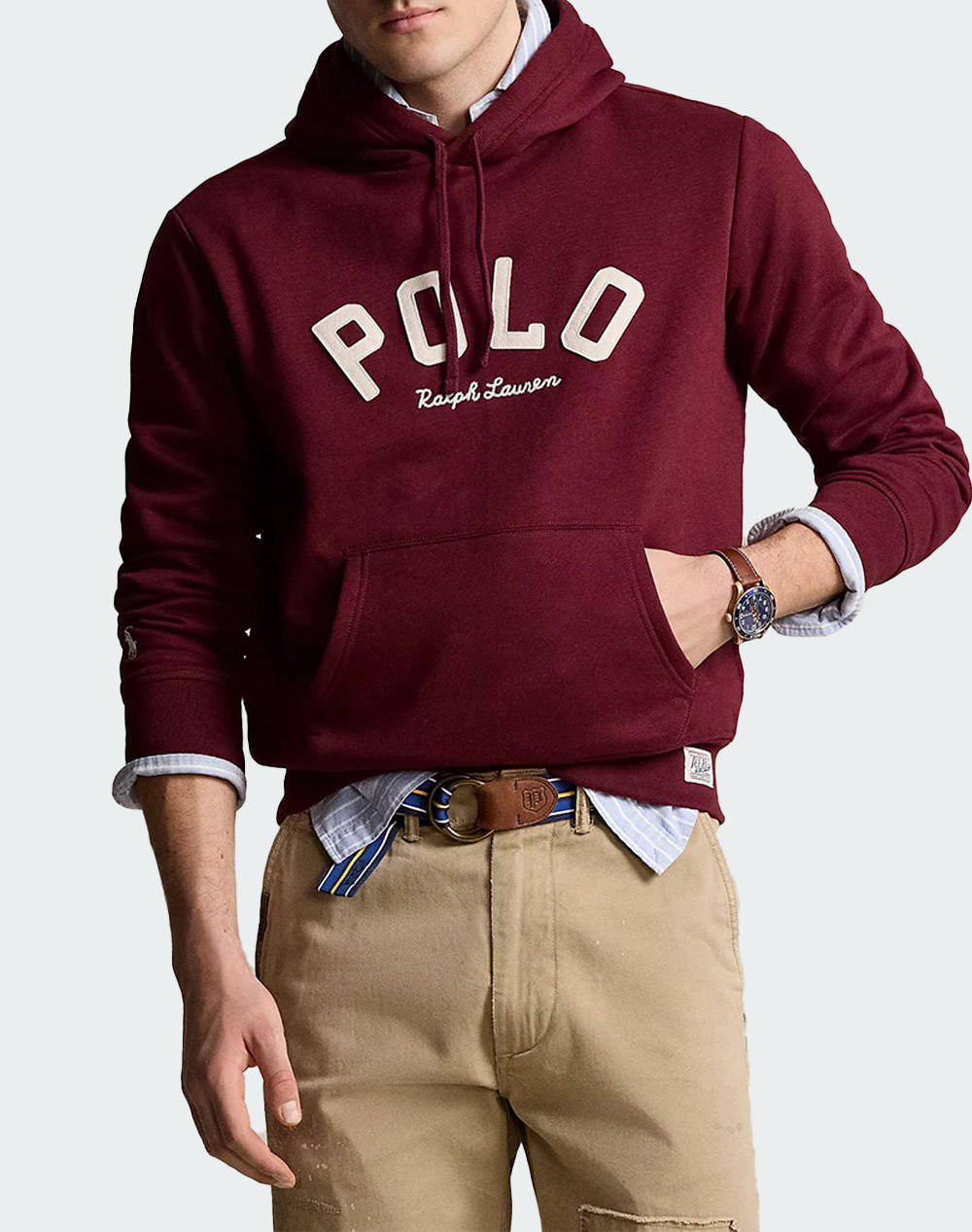 RALPH LAUREN LSPOHOODM2-LONG SLEEVE-SWEATSHIRT