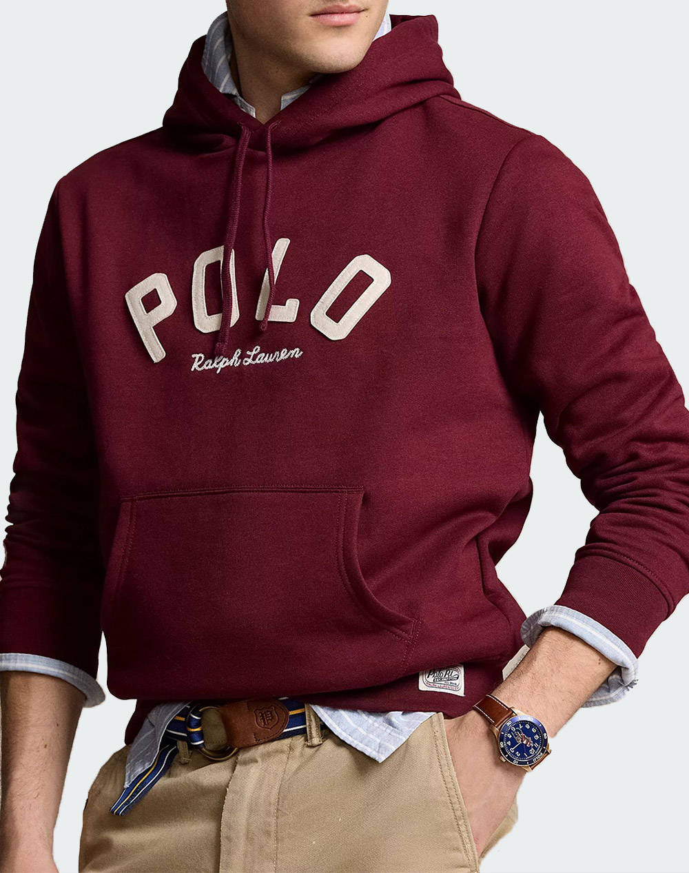 RALPH LAUREN LSPOHOODM2-LONG SLEEVE-SWEATSHIRT