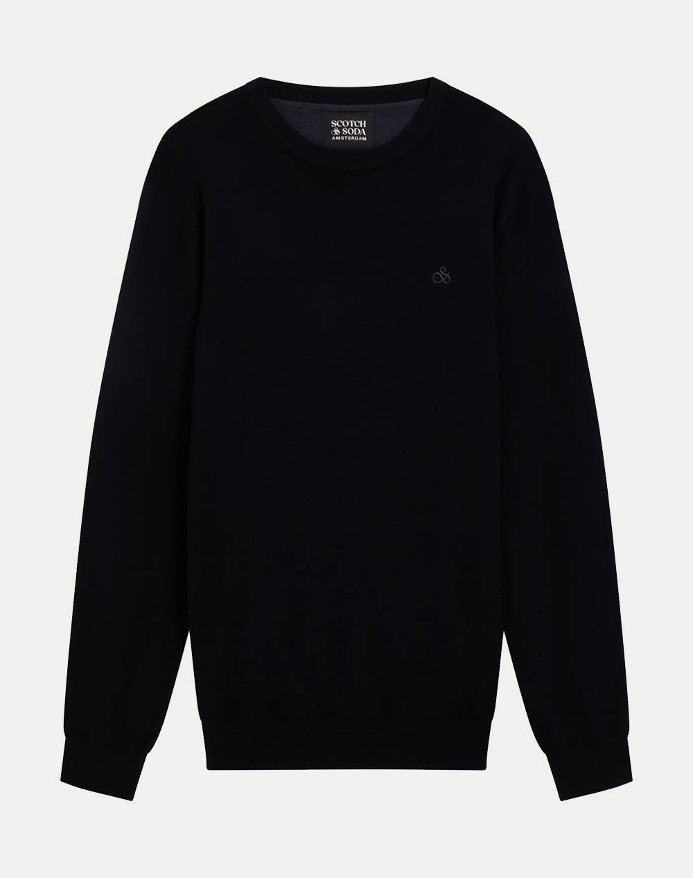 SCOTCH&SODA CORE - VISCOSE PULLOVER CREWNECK