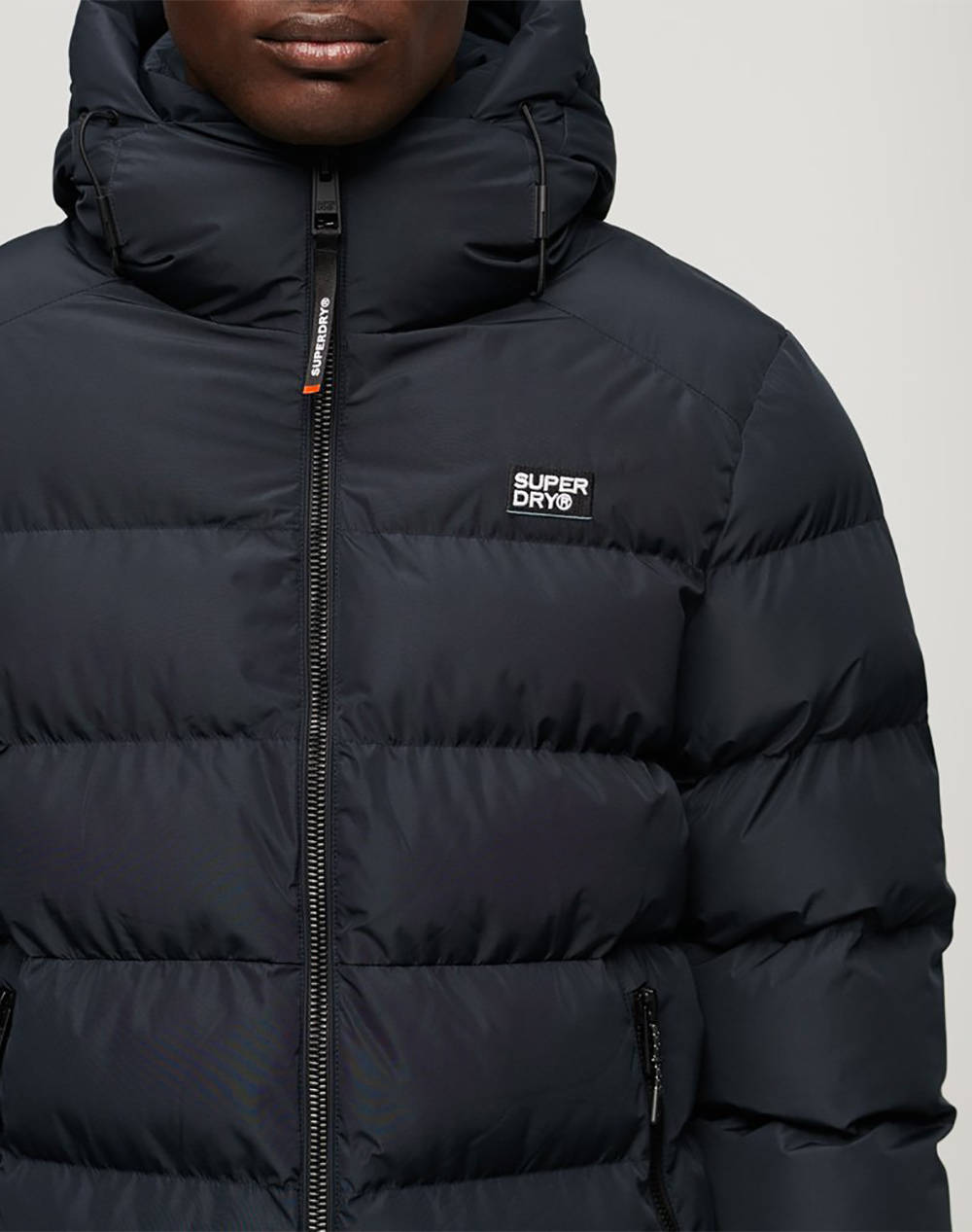 SUPERDRY D2 SDCD HOODED SPORTS PUFFER JACKET GEACA DE BARBATI