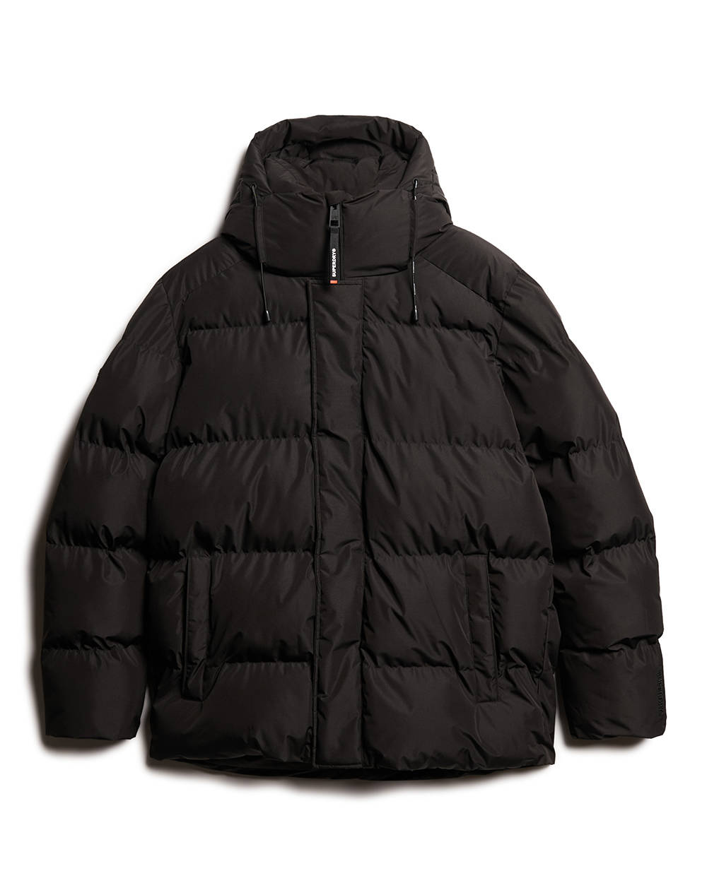 SUPERDRY D2 SDCD HOODED 5 BAFFLE SPORTS PUFFER GEACA DE BARBATI