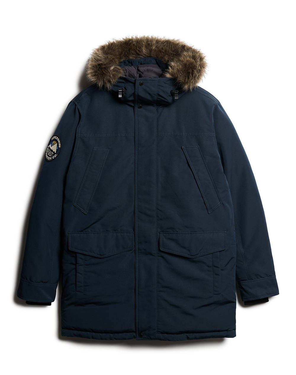 SUPERDRY D3 OVIN EVEREST FAUX FUR PARKA JACKET GEACA DE BARBATI