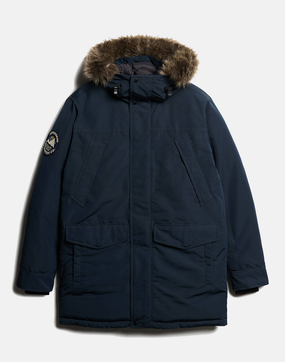 SUPERDRY D3 OVIN EVEREST FAUX FUR PARKA JACKET GEACA DE BARBATI