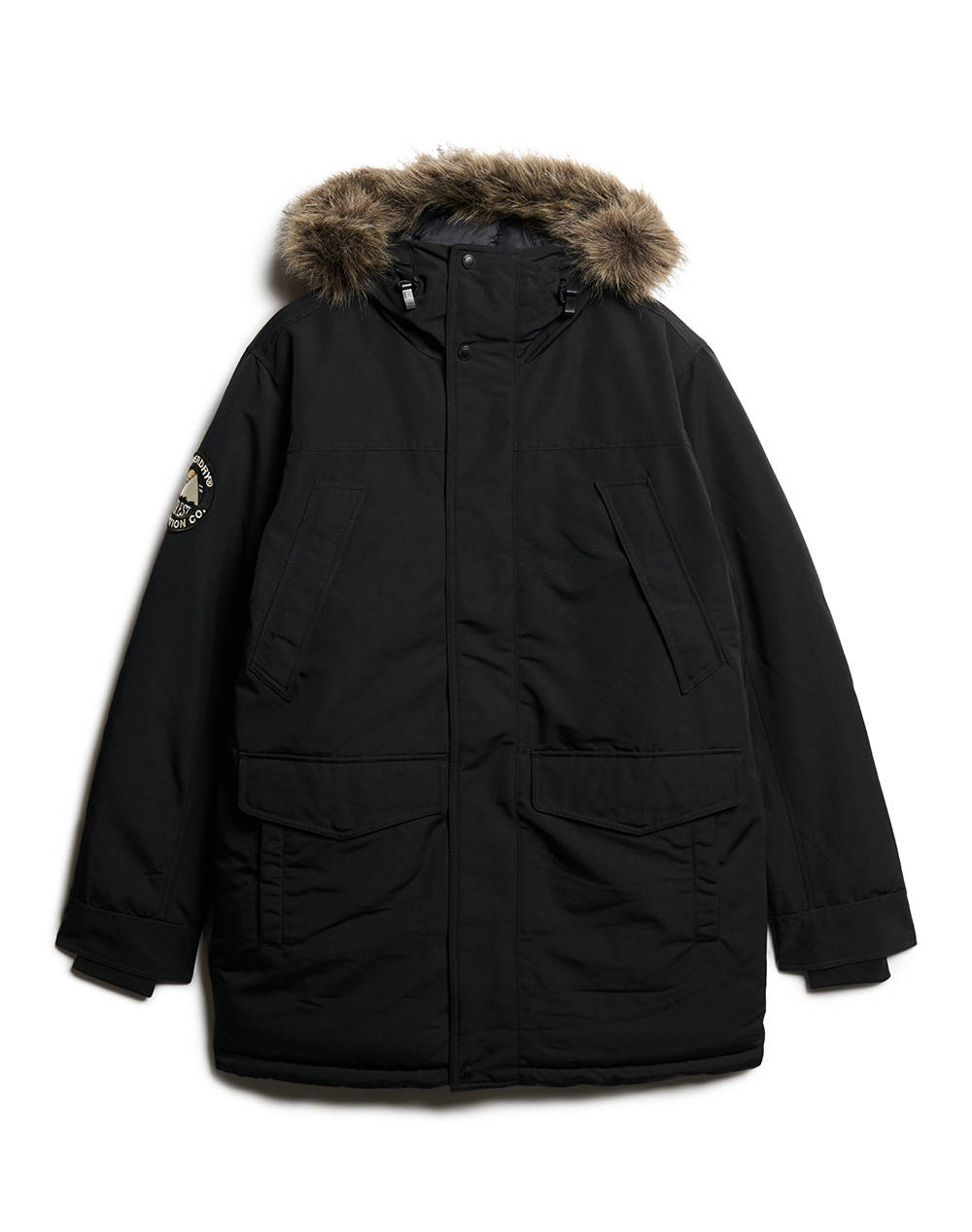 SUPERDRY D3 OVIN EVEREST FAUX FUR PARKA JACKET GEACA DE BARBATI