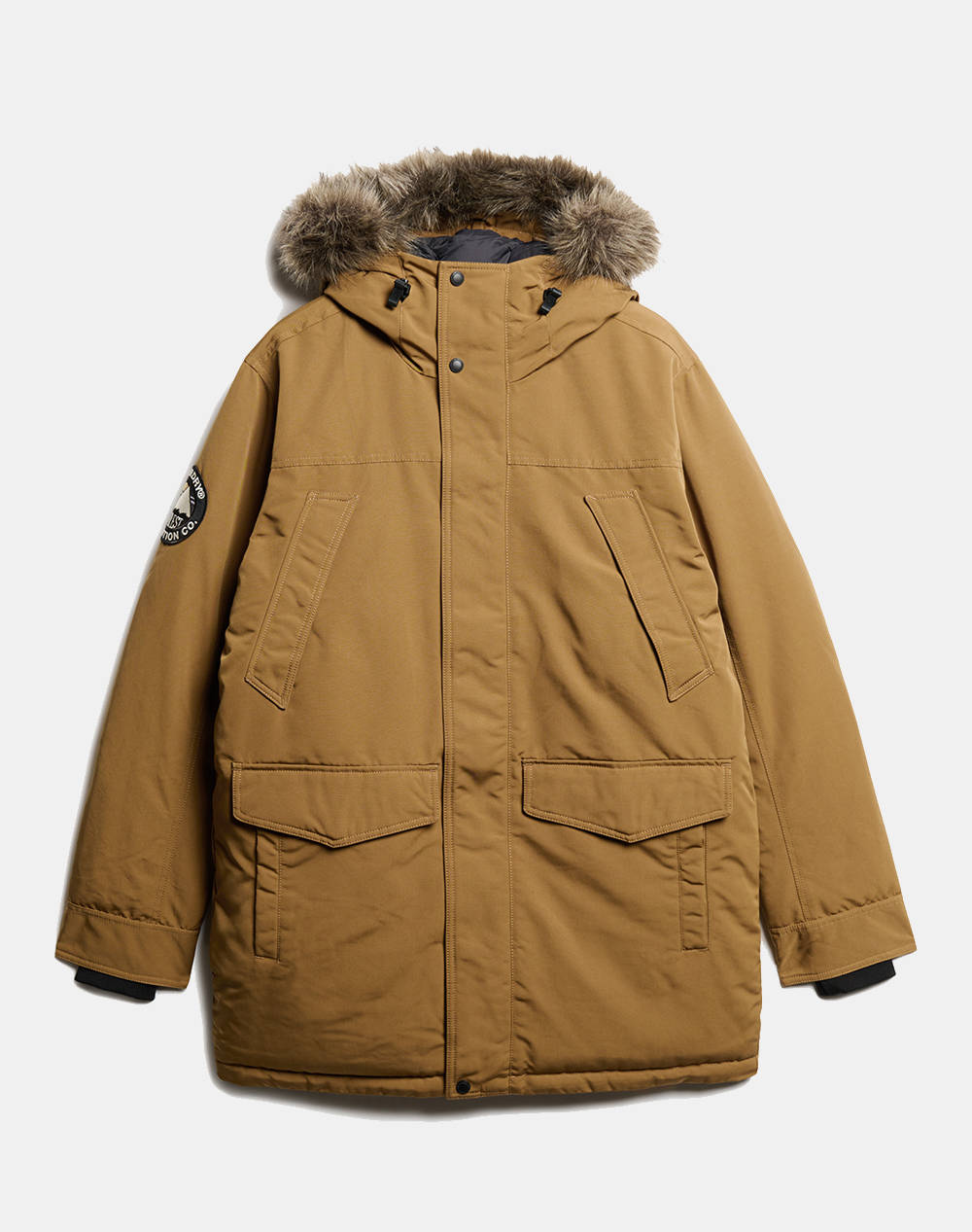 SUPERDRY D3 OVIN EVEREST FAUX FUR PARKA JACKET GEACA DE BARBATI