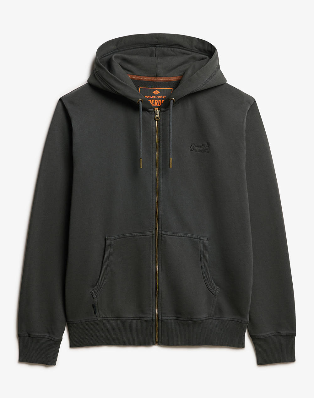 SUPERDRY D2 OVIN ESSENTIAL LOGO WASHED ZIPHOOD HANORAC DE BARBATI