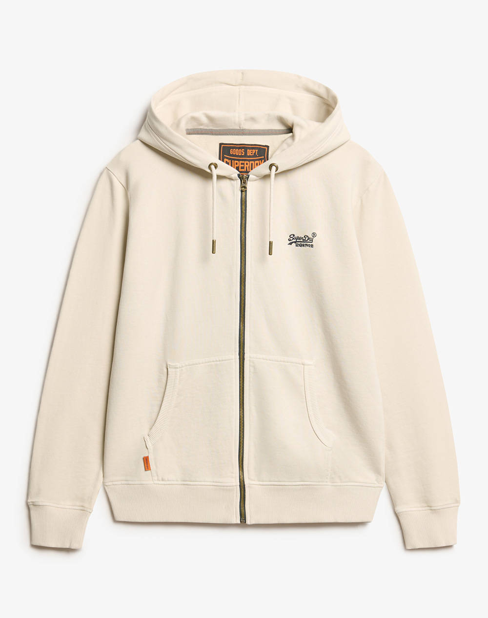 SUPERDRY D2 OVIN ESSENTIAL LOGO WASHED ZIPHOOD HANORAC DE BARBATI