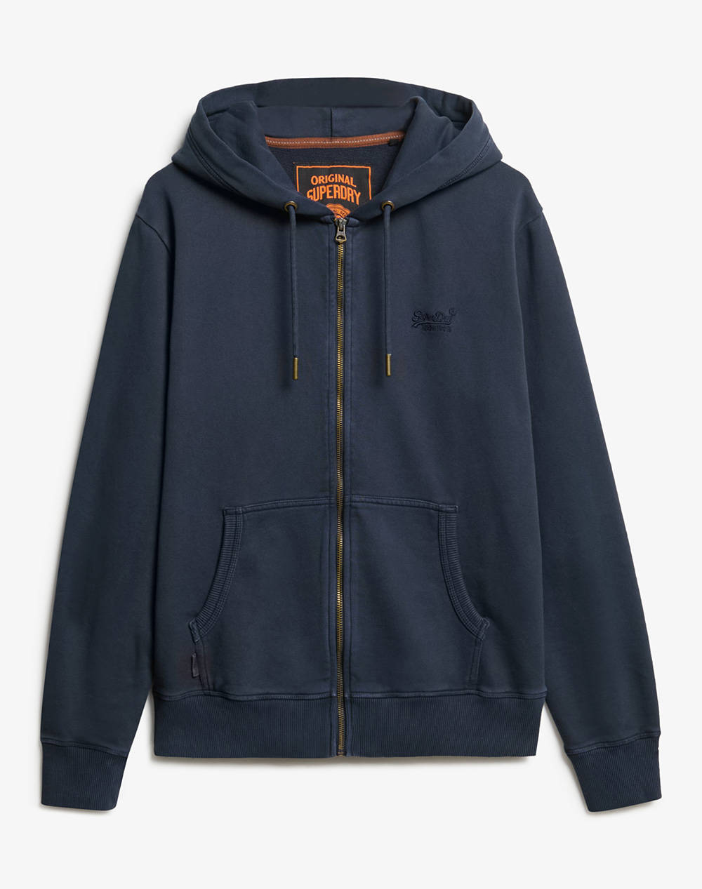 SUPERDRY D2 OVIN ESSENTIAL LOGO WASHED ZIPHOOD HANORAC DE BARBATI