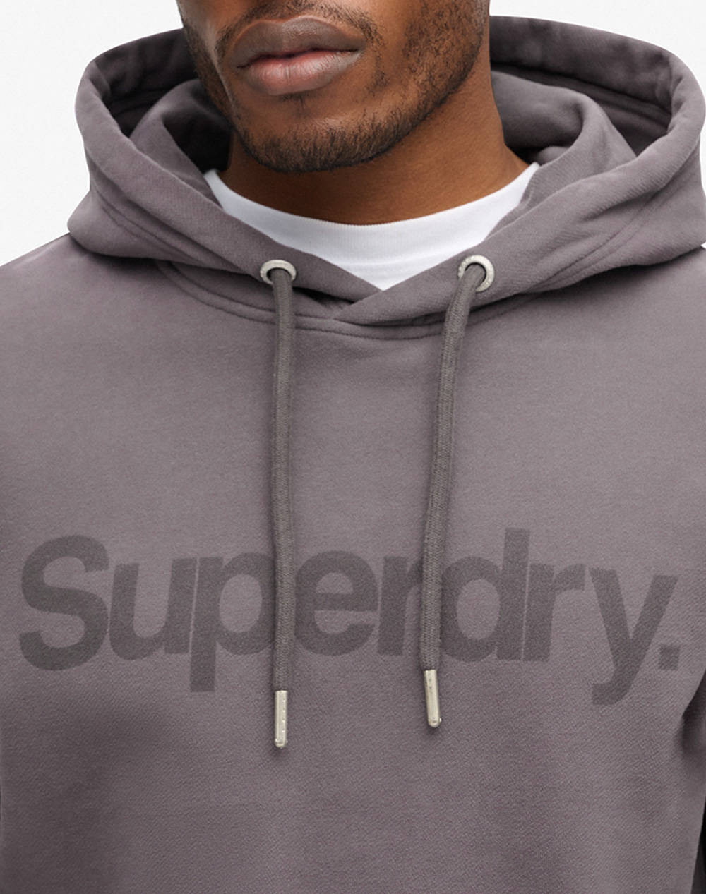 SUPERDRY ADLTS D1 SDCD CORE LOGO CITY LOOSE HOOD HANORAC DE BARBATI