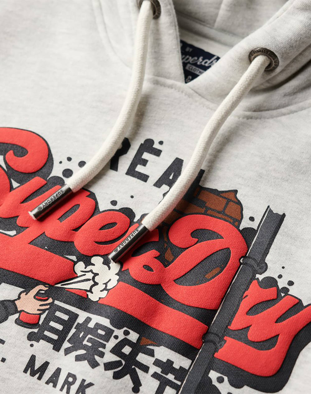 SUPERDRY D1 OVIN NEW YORK VL GRAPHIC HOODIE HANORAC DE BARBATI