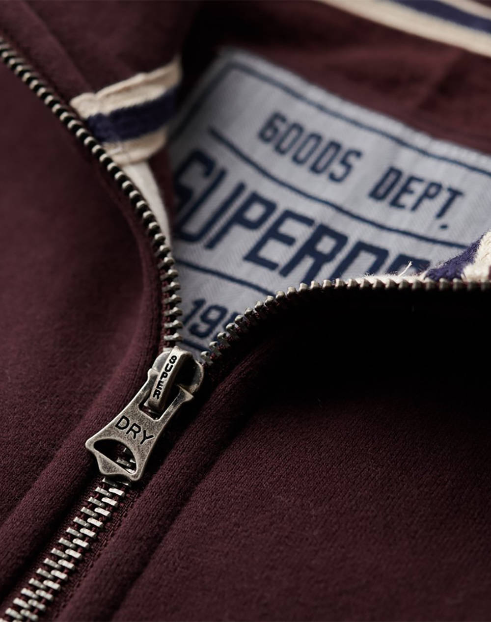 SUPERDRY D1 OVIN ESSENTIAL LOGO HENLEY HANORAC DE BARBATI