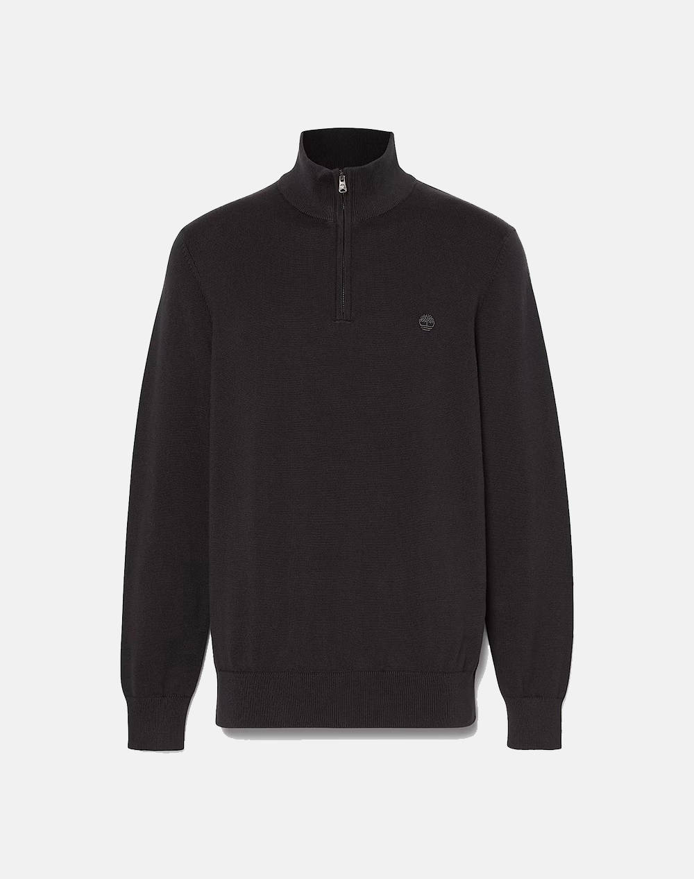 TIMBERLAND Cotton YD 1/4 Zip Sweater