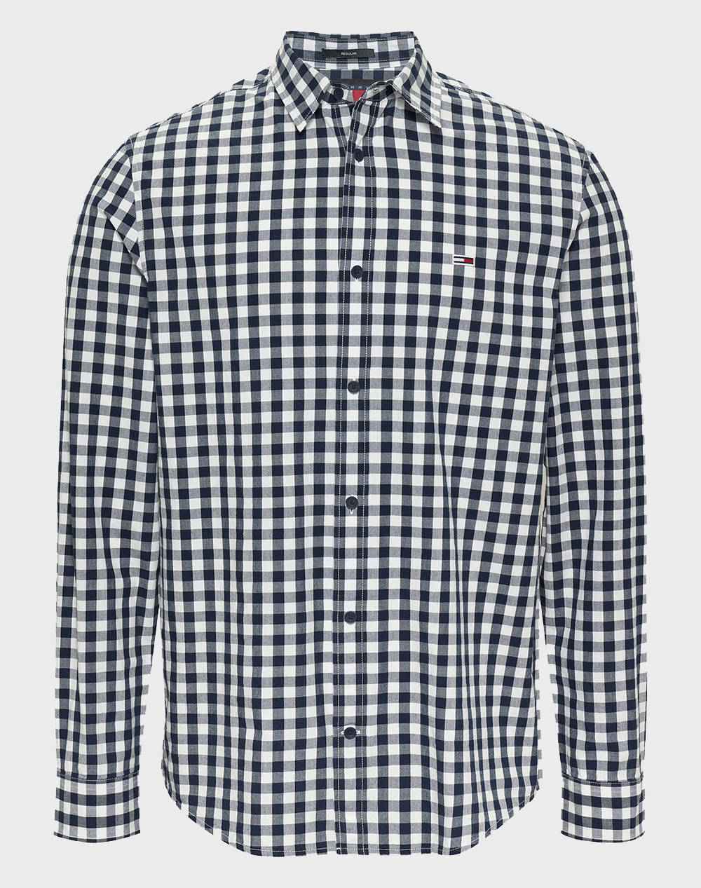 TOMMY JEANS TJM REG POPLIN CHECK SHIRT