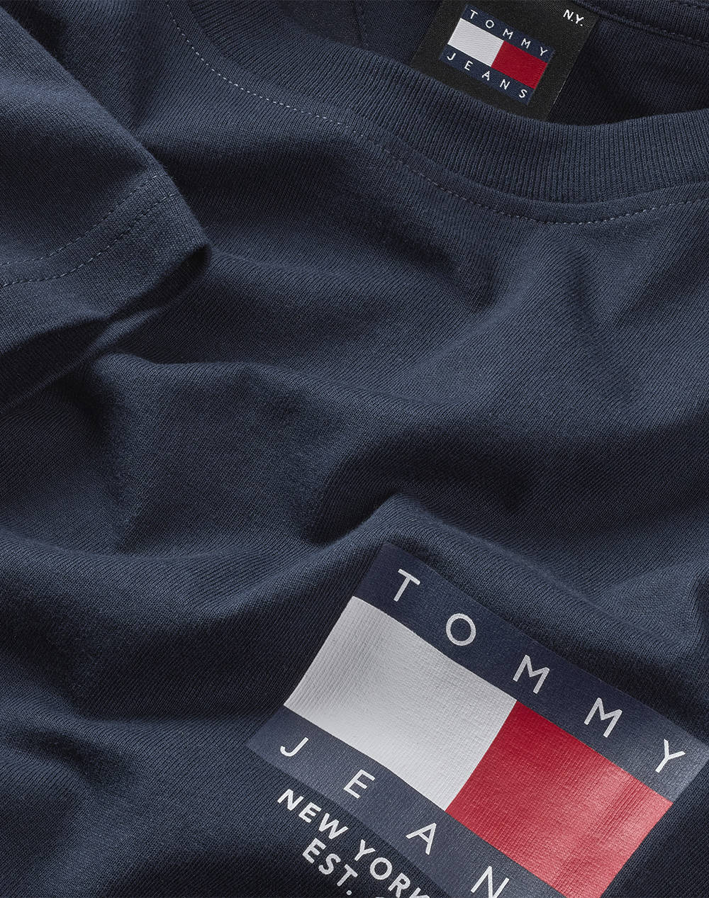 TOMMY JEANS TJM REG RWB SIG FLAG TEE EXT