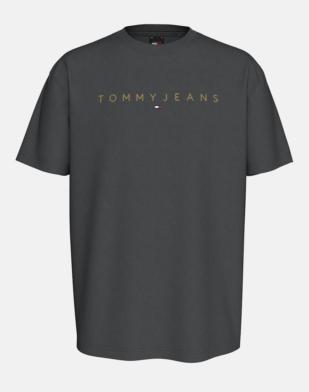 TOMMY JEANS TJM REG GOLD LINEAR LOGO TEE EXT