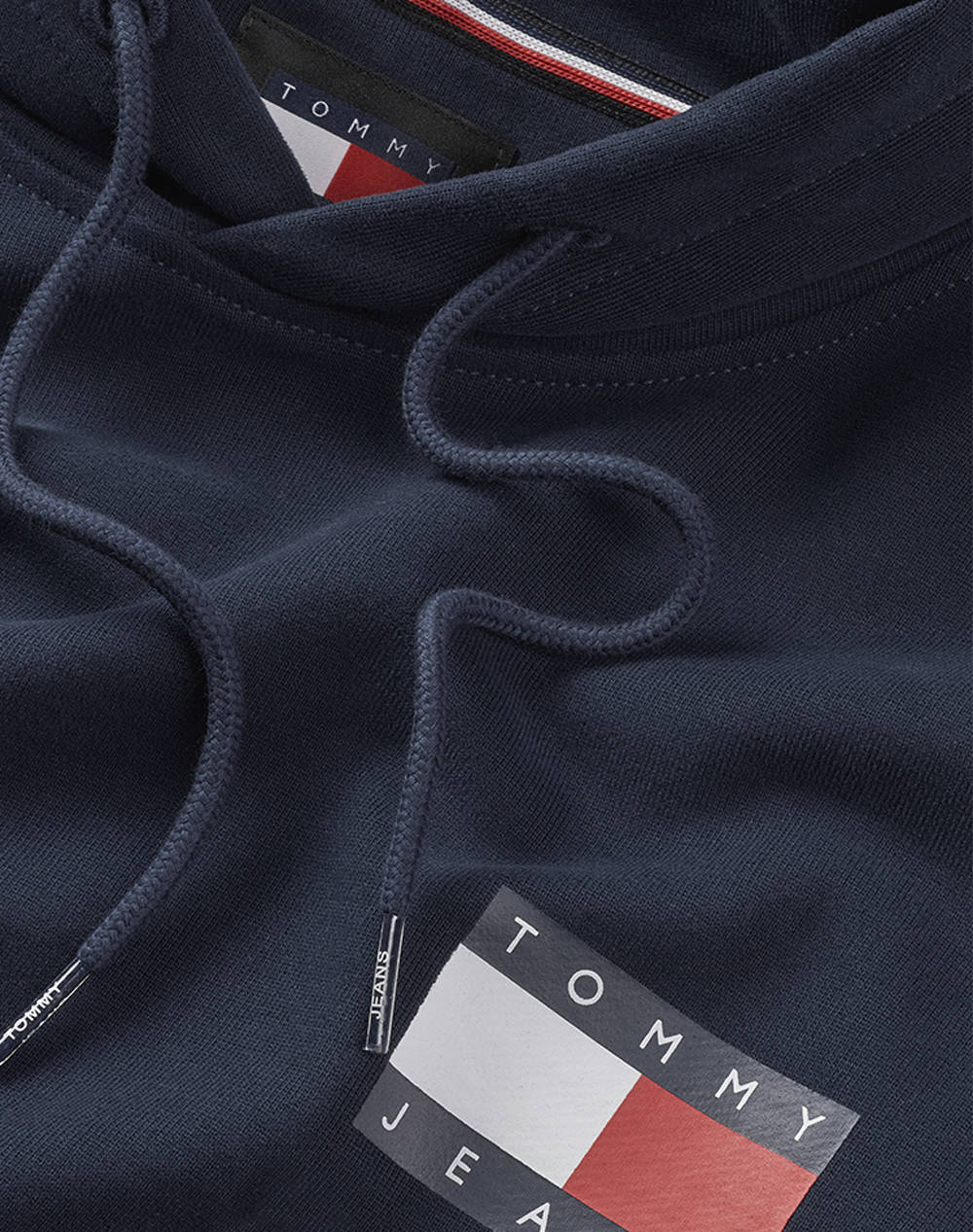 TOMMY JEANS TJM REG ESSENTIAL FLAG HOOD EXT