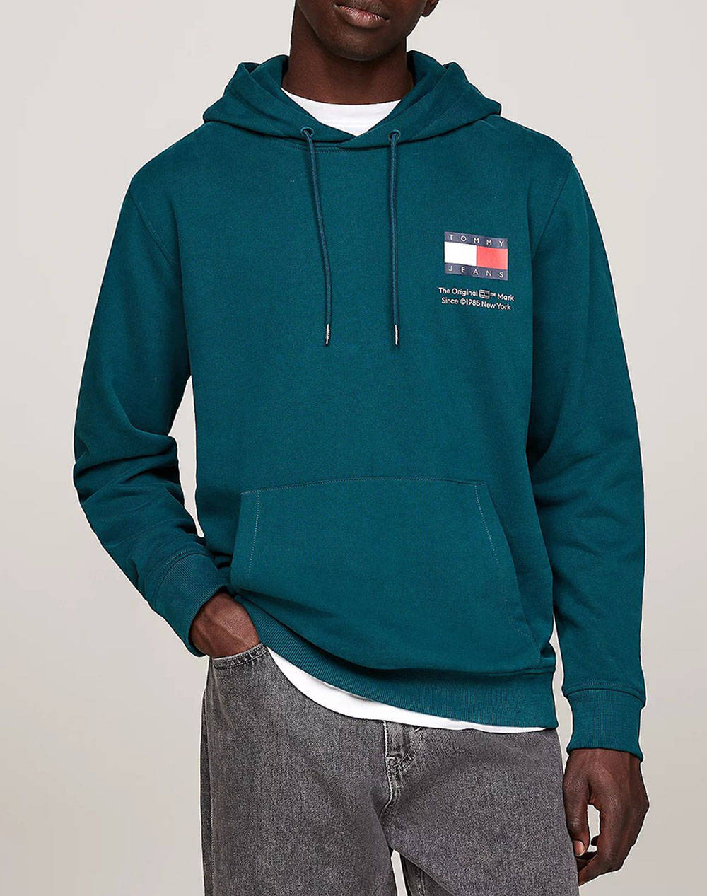 TOMMY JEANS TJM REG ESSENTIAL FLAG HOOD EXT