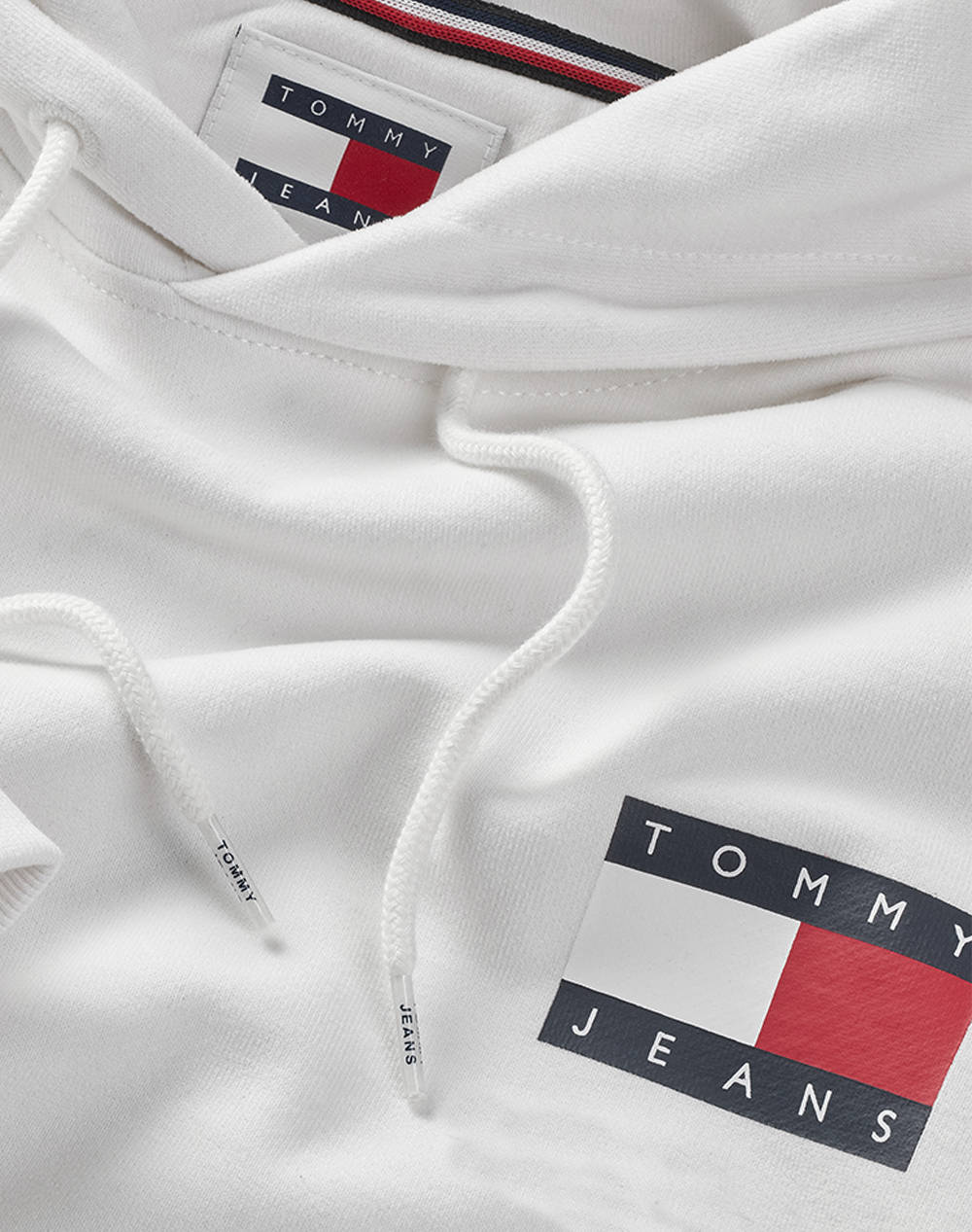 TOMMY JEANS TJM REG ESSENTIAL FLAG HOOD EXT