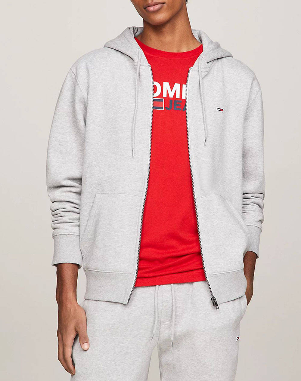 TOMMY JEANS HANORAC TJM REGULAR FLEECE ZIP HOODIE