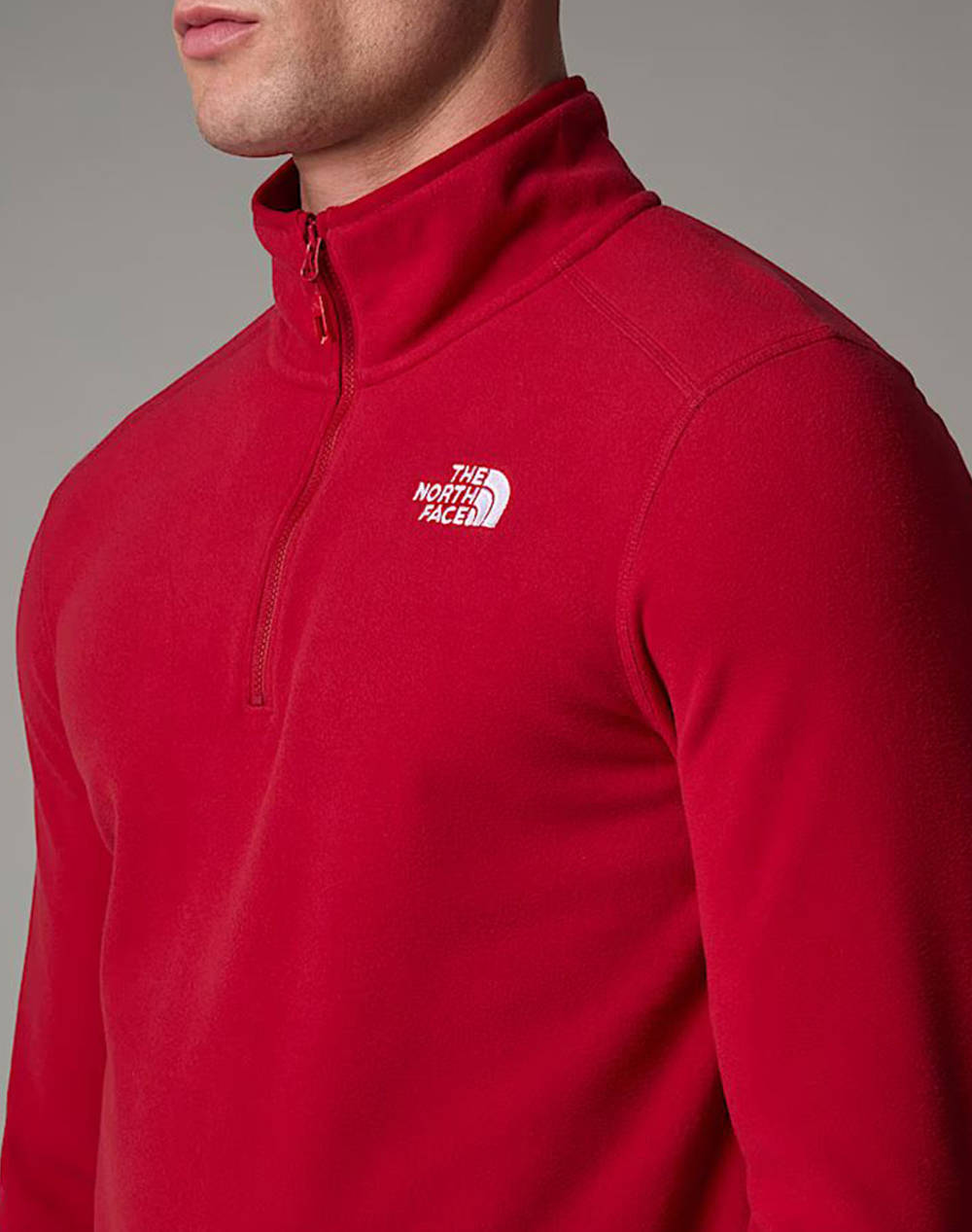 THE NORTH FACE M 100 GLAC 1/4 ZIP