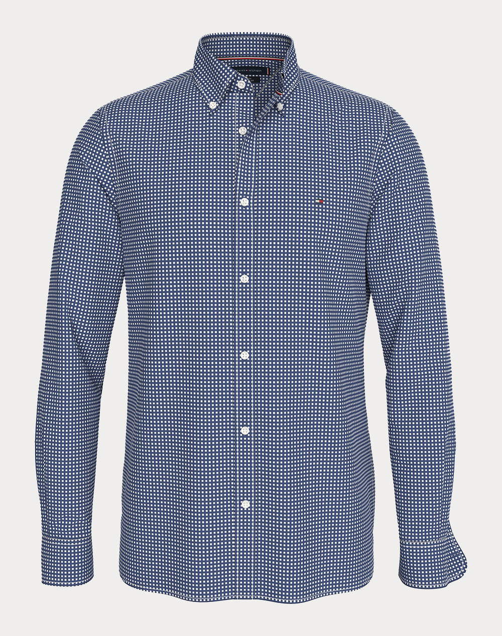 TOMMY HILFIGER MICRO PRINT SF SHIRT