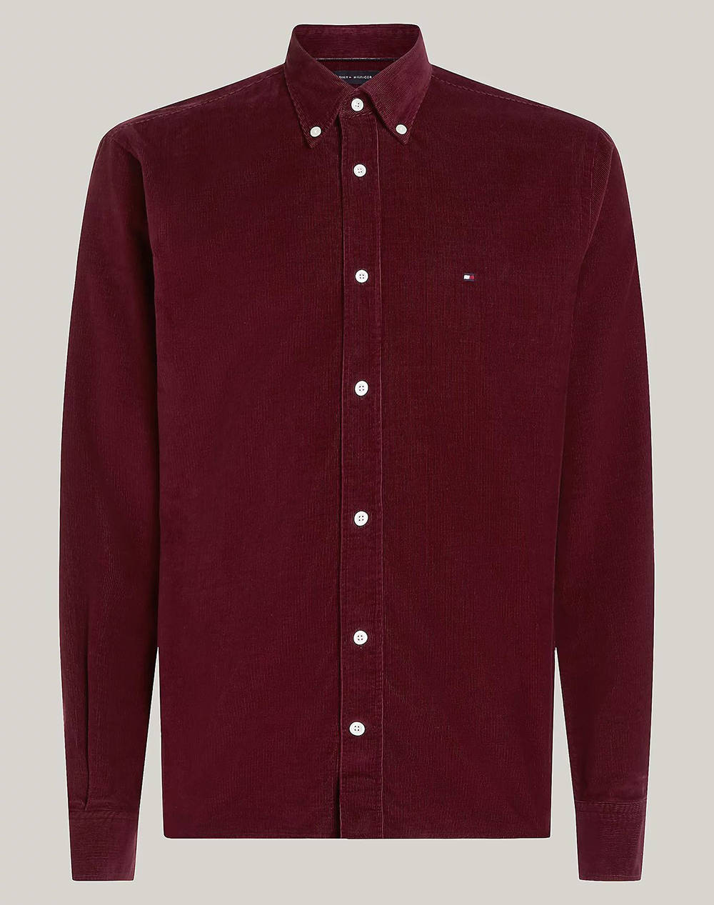 TOMMY HILFIGER SOLID CORDUROY RF SHIRT