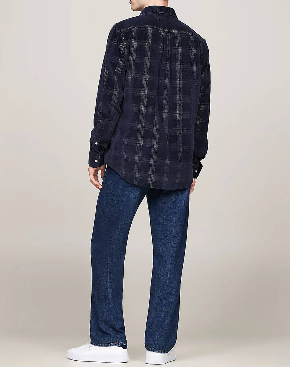 TOMMY HILFIGER CORDUROY CHECK RF SHIRT