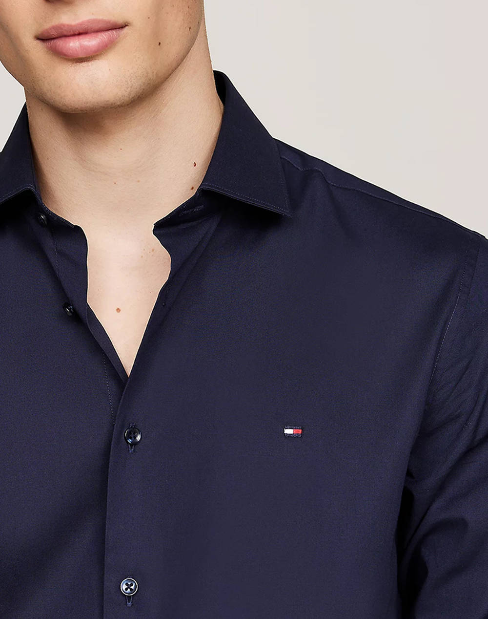 TOMMY HILFIGER CL FLEX POPLIN SF SHIRT