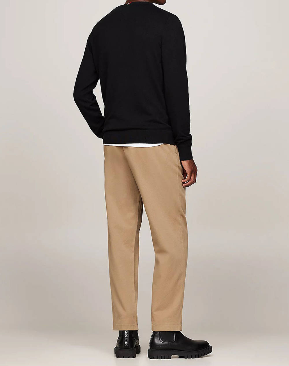 TOMMY HILFIGER PIMA ORG CTN CASHMERE V NECK