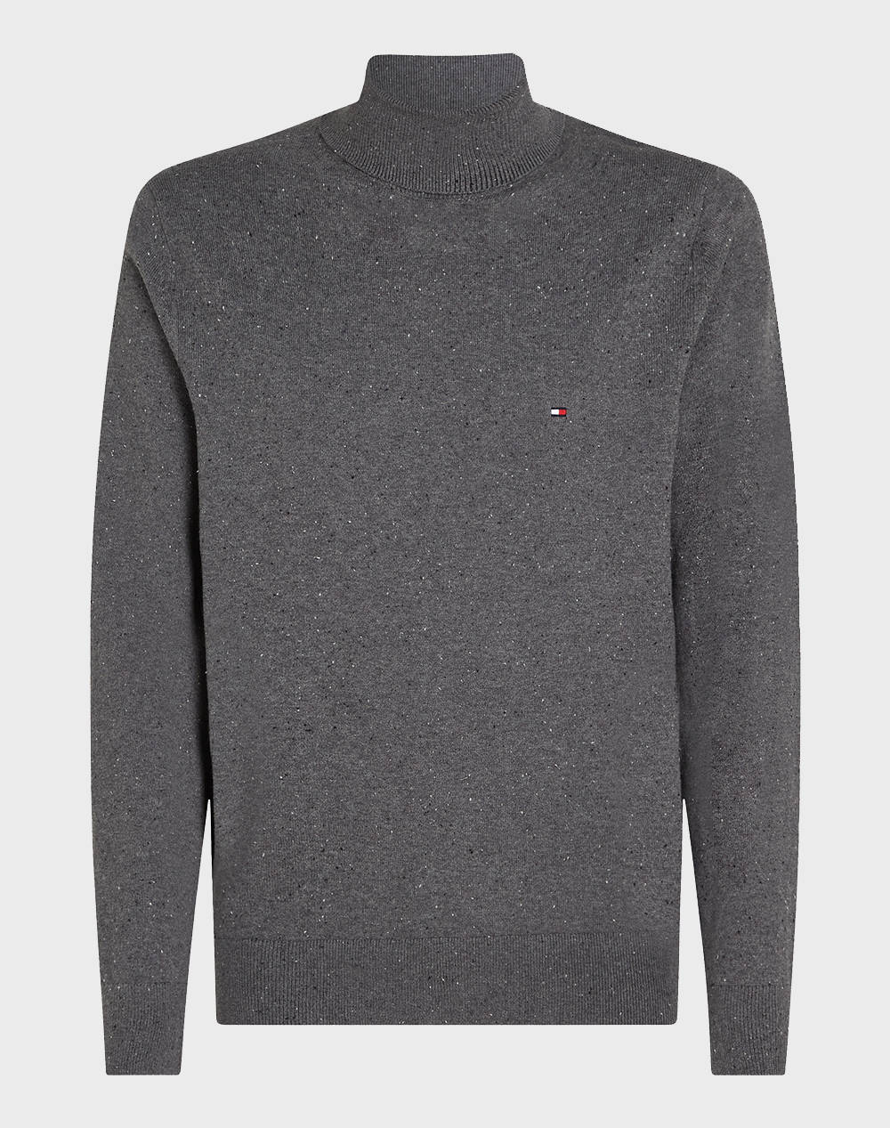 TOMMY HILFIGER PIMA ORG CTN CASHMERE ROLL NECK